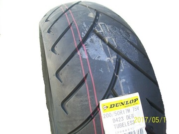 OPONA D423 200/50R17 75V DUNLOP NOWA 200/50-17