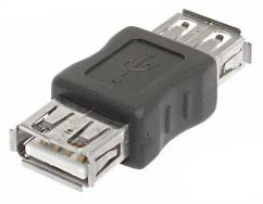 Gniazdo USB podwójne łącznik typ A złącze (0826)