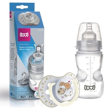 LOVI BOTTLE Medical+ соска 250 мл USP 3–6 БЕСПЛАТНО