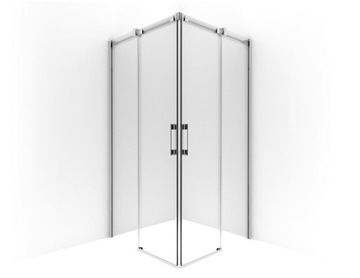 kabina RADAWAY ESPERA KDD 100x100 PRZEJRZYSTE