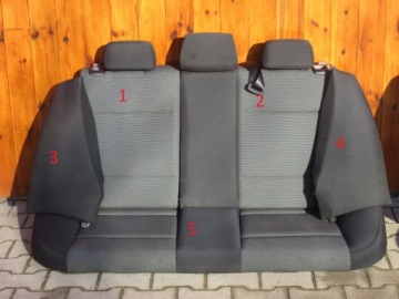 BMW 1 E87 PODPORA POHOVKA ZADNÍ PÁSY MODRÝ