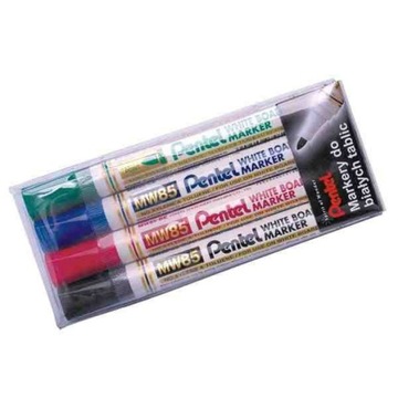 Markery do tablic PENTEL MW85 4-sztukowy W-wa