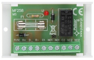 AWZ511 Moduł przekaźnikowy 2xNC/NO 50V