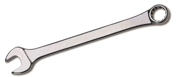 KLUCZ 8 MM PŁASKO - OCZKOWY PŁASKI POLEROWANY CrV
