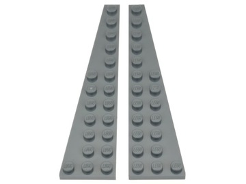 LEGO Płytka 3x12 para 47397+47398 szara ciemna