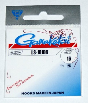 Gamakatsu Haczyk do ochotki nr.16 LS-1010R 25szt