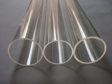Rura z plexi, pleksi, pmma bezbarwny 8/2 - 1 mb