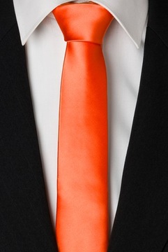 JAPAN STYLE Slim Fit Wąski 6 cm Śledź Krawat Męski do Garnituru ŻAKARD gs87
