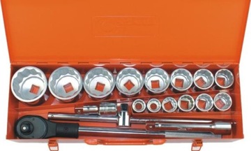 KLUCZE NASADOWE CORONA 19el. 3/4 22-65mm C2701