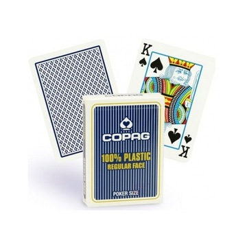 KARTY DO GRY 100% PLASTIK COPAG POKER ZESTAW TALIE