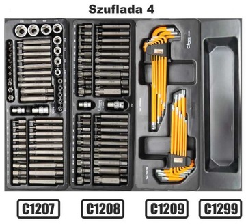 C1282 WÓZEK SZAFKA WARSZTATOWA 268 CORONA +GRATIS