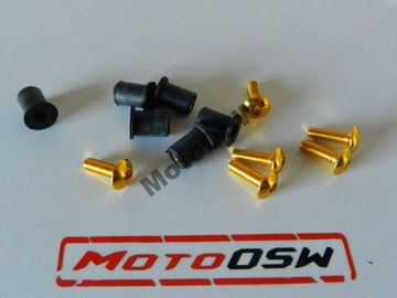 Yamaha YZF R125 gumy do szyby szybki śruba R6 R1