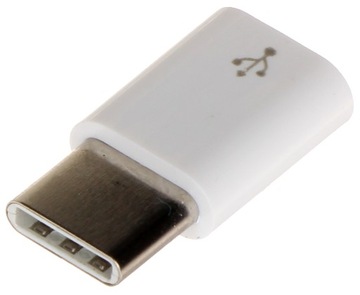 Przejście Wtyk USB-C / Gniazdo micro USB