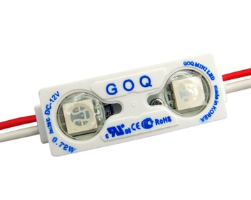 Moduł LED SAMSUNG 2x 5252 GOQ IP68 NIEBIESKI mini