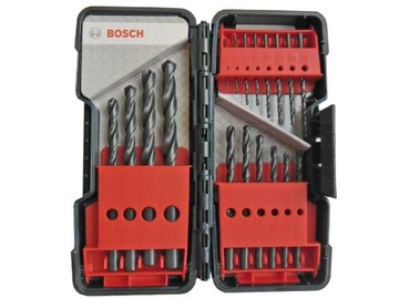 BOSCH 2608589294 wiertła do metalu 1-10mm HSS-R 18szt. zestaw