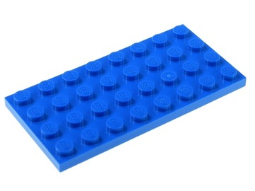 LEGO Płytka zwykła 4x8 3035 niebieska