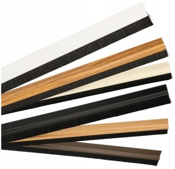 ДВЕРНАЯ НАКЛАДКА ПРОКЛАДКА ДВЕРНАЯ ЩЕТКА КОРИЧНЕВАЯ