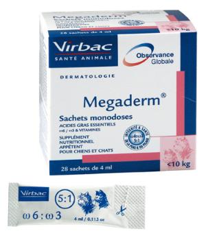 Virbac Megaderm 4 ml 28 Saszetek