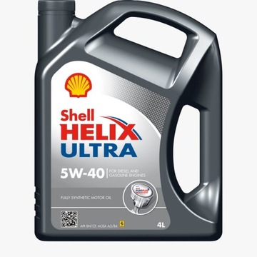 OLEJ SHELL HELIX ULTRA 5W40 4L 5W-40 SYNTETYCZNY