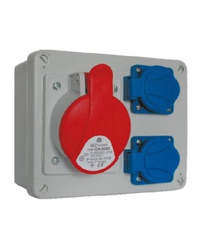 Rozdzielnica budowlana SIŁOWA 2x 230V + 16A/5p 027