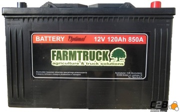 AKUMULATOR FARMTRUCK 120Ah 850A Grójec wymiana 0zł