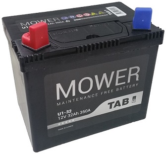 Akumulator 32AH/350A L+ TAB U1 MOWER do kosiarki