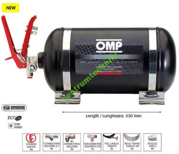 SYSTEM GAŚNICZY OMP MECHANICZNY BLACK 2023 FIA