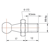 TLUMIČ KRYT DODGE CARAVAN 01-07 RS