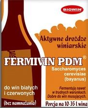 Drożdże winiarskie Fermivin PDM