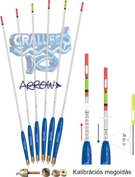 Spławik, Waggler Cralusso Arrow 8 g Nowość