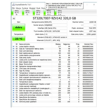 Жесткий диск 2.5 SATA II тонкий 320 ГБ 7200 жесткий диск 3 Гбит/с