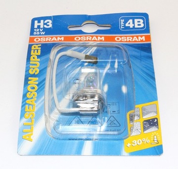 АВТОМОБИЛЬНАЯ ЛАМПОЧКА OSRAM 64151ALS H3 55W 12V