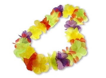 Naszyjnik HAWAJSKI kwiaty party panieński aloha