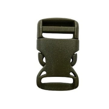 Klamra plastikowa 25mm Oliwka/Khaki 5szt