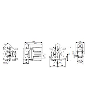 Насос Grundfos UPE 65-120 F б/у с гарантией