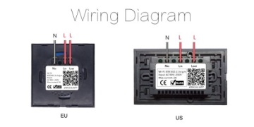 Выключатель света WIFI CLOUD SONOFF TOUCH Andro