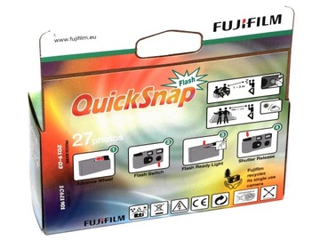 Одноразовый фотоаппарат Fuji Quicksnap flash 27 праздников