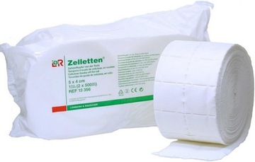 Waciki Bezpyłowe Rolka Zelletten 12 Warstw 1000szt