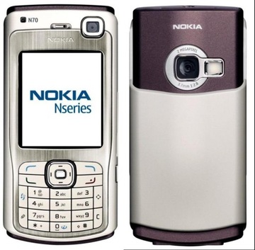 BIZNESOWA NOKIA N70 SYMBIAN 2 kolory bez simlocka