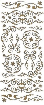 STICKERSY Naklejki Narożniki Ornament 
