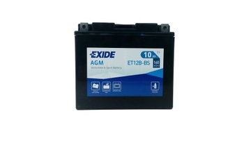 AKUMULATOR EXIDE AGM MOTOCYKLOWY ET12B-BS/YT12B-BS