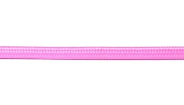 KABLE W OPLOCIE RÓŻOWY DO LAMP 2x0,75