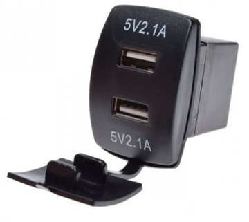 USB-РАЗЪЕМКА ДЛЯ МОТОЦИКЛА-СКУТЕРА USB2x2.1A