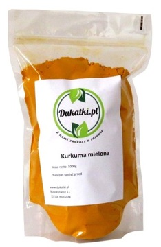 Kurkuma mielona 250g Naturalna Najwyższa jakość