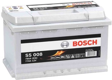 АККУМУЛЯТОР BOSCH SILVER S5 77 Ач 780А