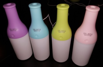 УВЛАЖНИТЕЛЬ ВОЗДУХА 2в1 и СВЕТОДИОДНАЯ ЛАМПА, фиолетовый флакон.