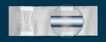 MG TZ19 TAŚMA 5cm TRANSPARENTNA TUNELOWA kieszonki