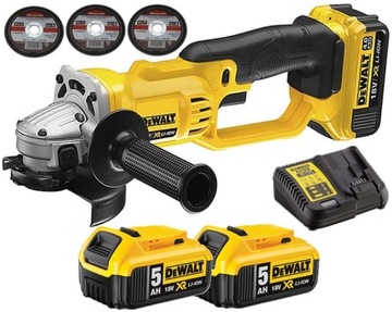 SZLIFIERKA KĄTOWA DeWALT DCG412P2 2X5Ah 18V