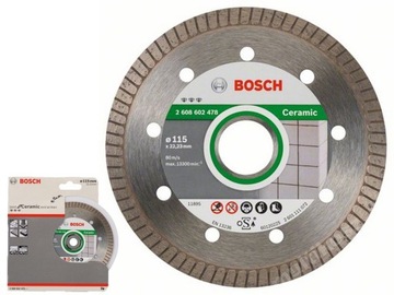 BOSCH Tarcza diamentowa Best Turbo Ceramika 115mm