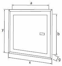 ДВЕРЬ ДЫМОХОДА ИЗ НЕРЖАВЕЮЩЕЙ 14x14 ОЧИСТКА